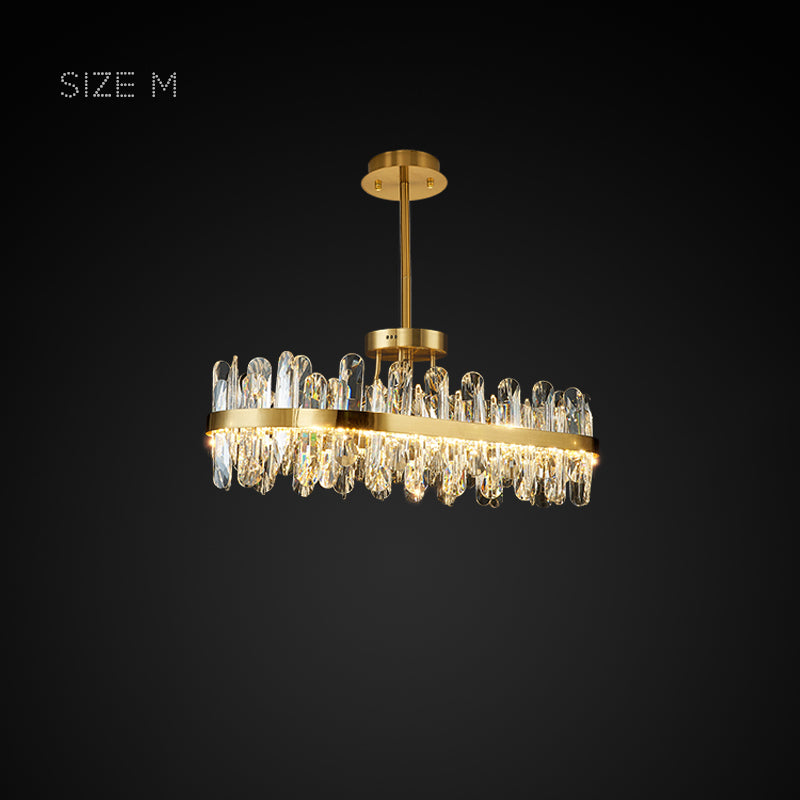 LAURENT B Linear Chandelier
