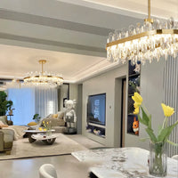 LAURENT B Linear Chandelier