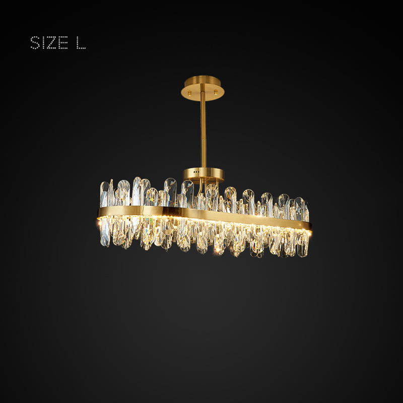 LAURENT B Linear Chandelier
