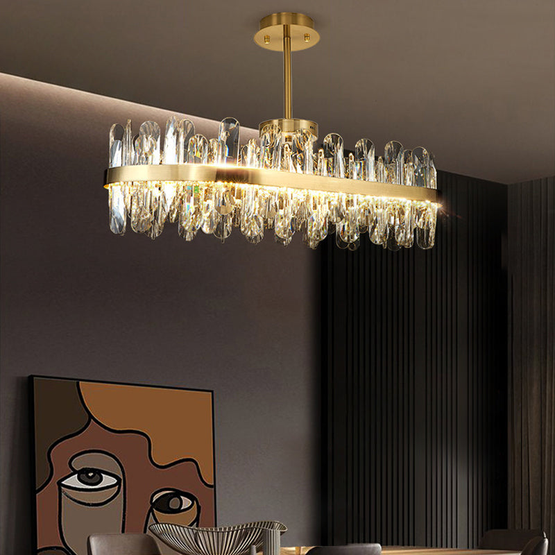 LAURENT B Linear Chandelier