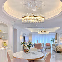 LAURENT B Chandelier by Lampadom - top view
