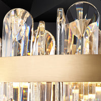 LAURENT B Chandelier by Lampadom - side view