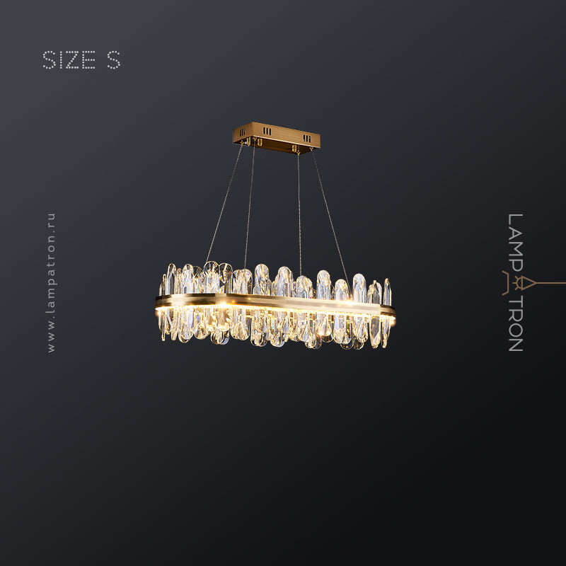 LAURENT Linear Chandelier