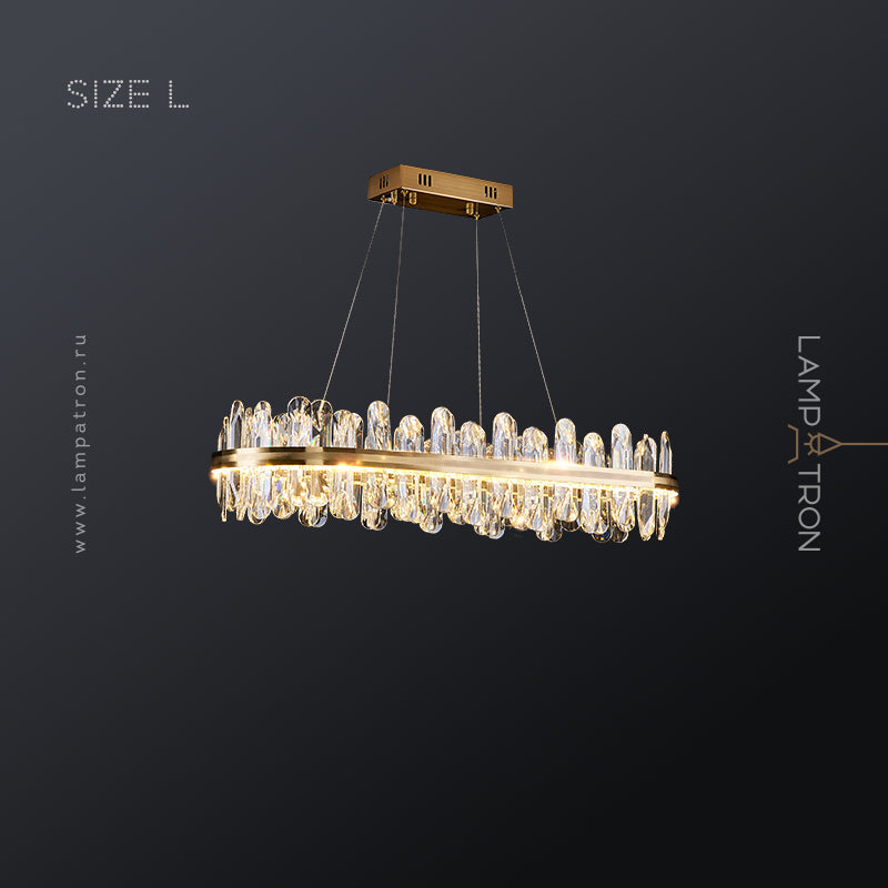 LAURENT Linear Chandelier