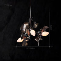 LAVRA Chandelier by Lampadom - detail view