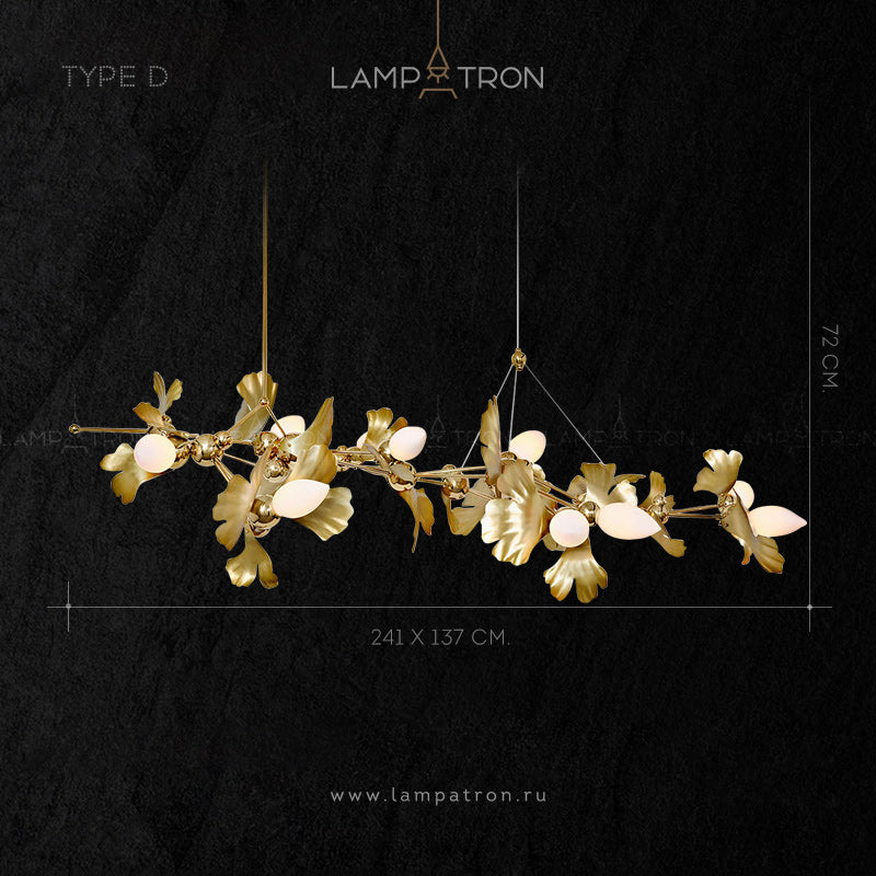 LAVRA Chandelier by Lampadom - detail view