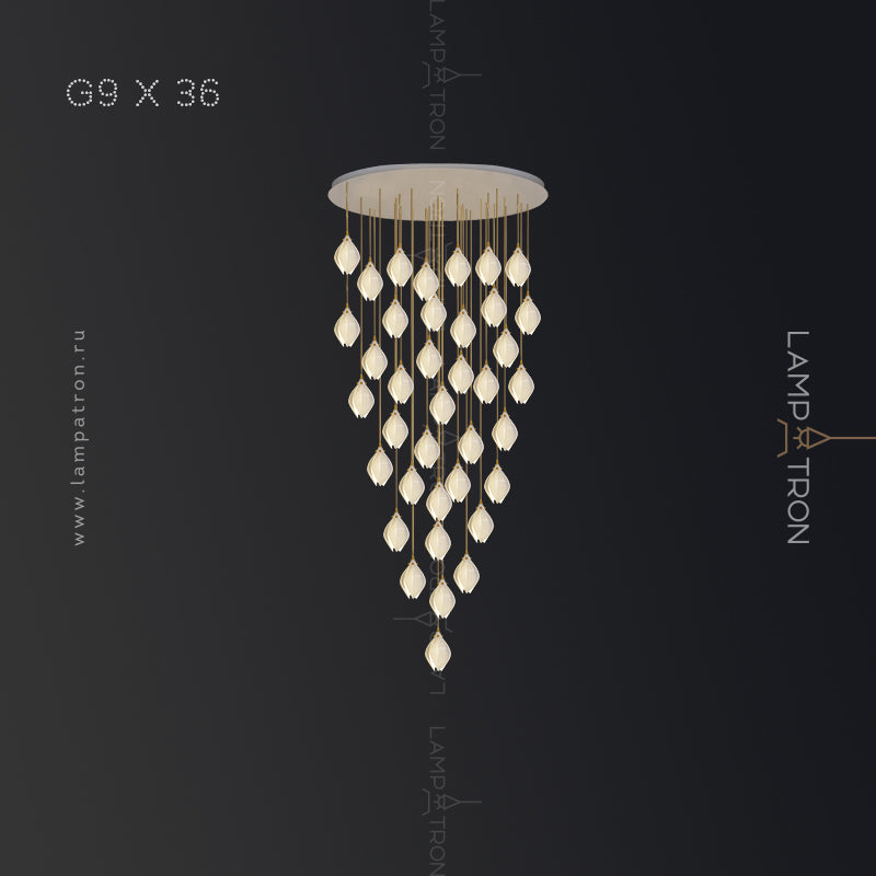 LEA MORE Cascade Light by Lampadom - detail view