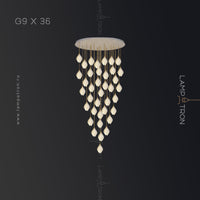 LEA MORE Cascade Light by Lampadom - detail view