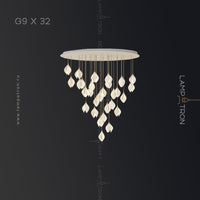 LEA MORE Cascade Light by Lampadom - close-up