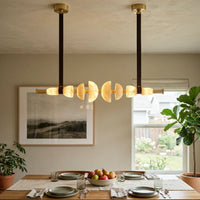 Leder Alabaster Chandelier