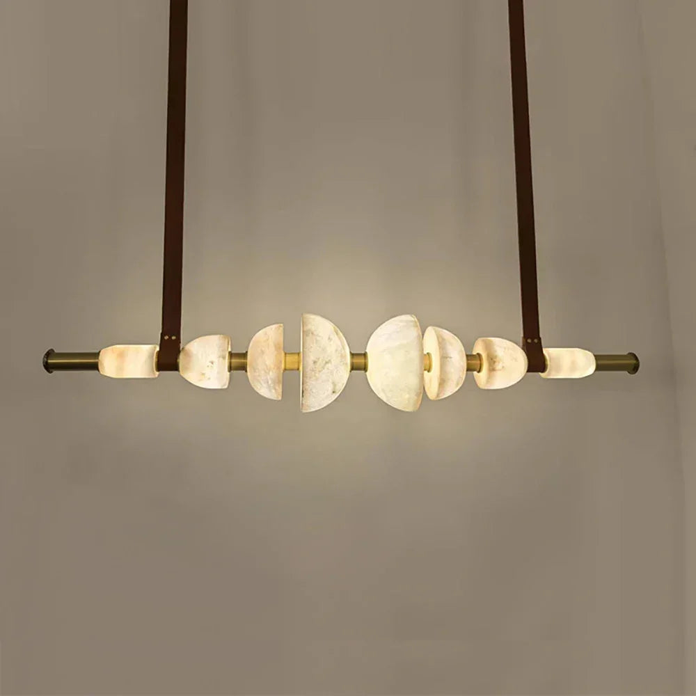 Leder Alabaster Chandelier