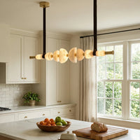 Leder Alabaster Chandelier