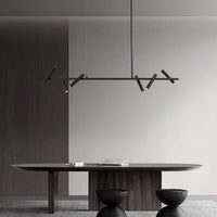 LEEDS Linear Chandelier by Lampadom - ambient shot