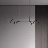 LEEDS Linear Chandelier by Lampadom - angle view