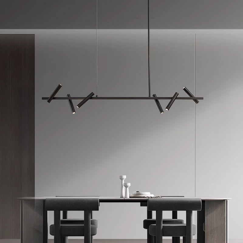 LEEDS Linear Chandelier by Lampadom - top view