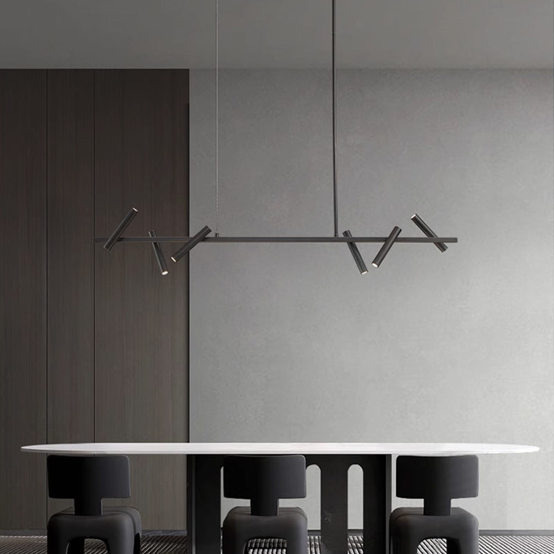 LEEDS Linear Chandelier by Lampadom - scale reference