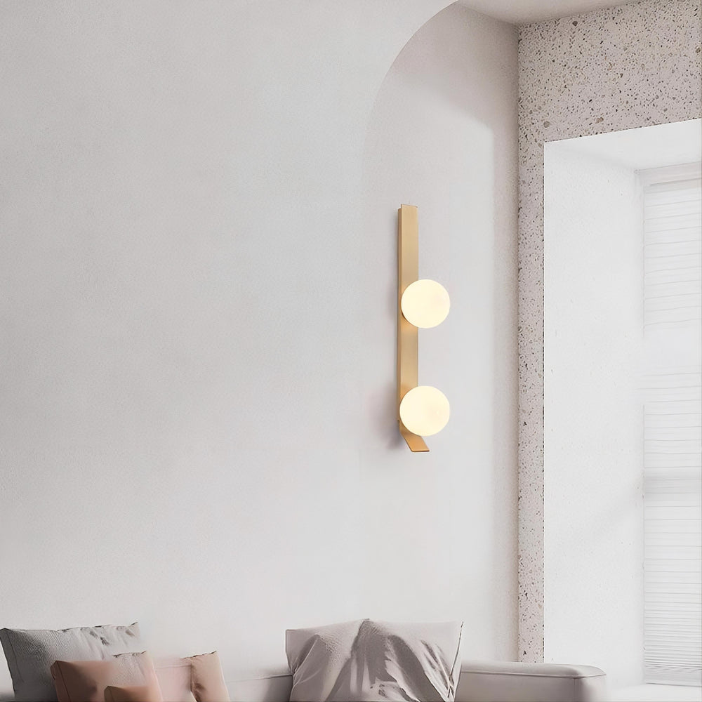 LEEN Wall Light by Lampadom - scale reference
