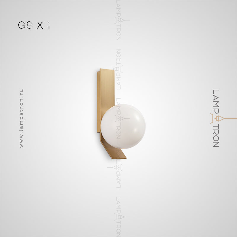 LEEN Wall Light by Lampadom - angle view