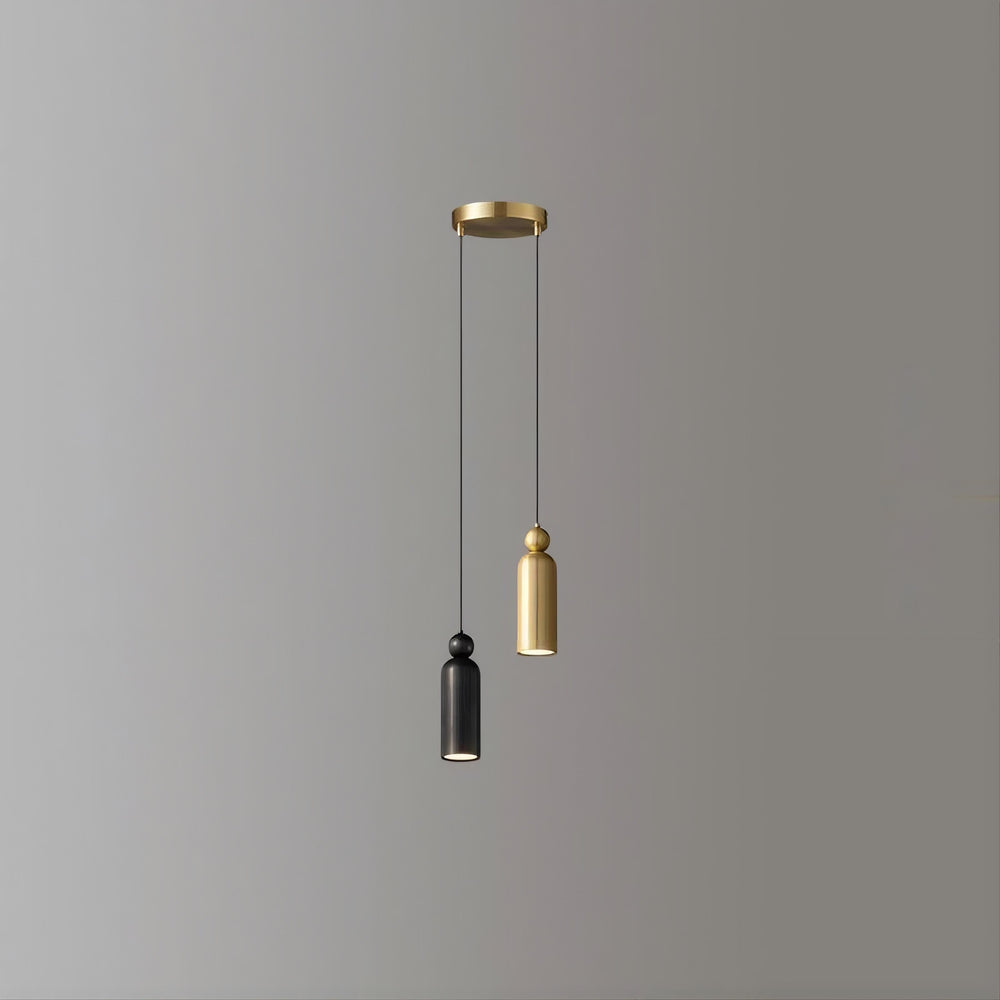 PAIRED PENDANT ICE  LEFFE UP TO by Lampadom - angle view