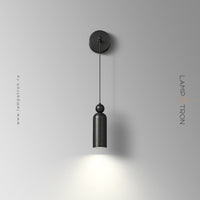 Wall ICE SCONCE- LEFFE WÄLL by Lampadom - scale reference