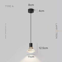 LEIF Pendant by Lampadom - angle view