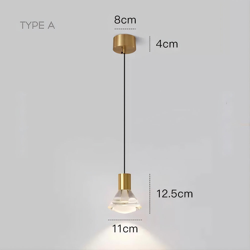LEIF Pendant by Lampadom - angle view