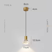LEIF Pendant by Lampadom - top view