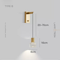 LEIF Wall Light by Lampadom - side view