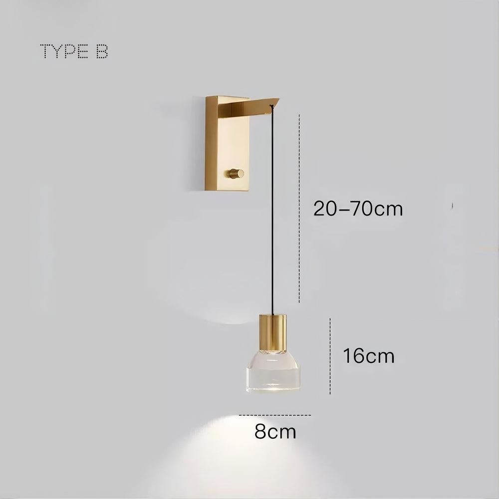 LEIF Wall Light by Lampadom - close-up