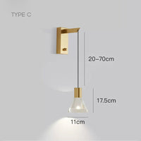 LEIF Wall Light by Lampadom - side view