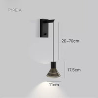 LEIF Wall Light by Lampadom - top view