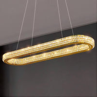LENNOX Ring Chandelier by Lampadom - scale reference