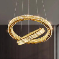 LENNOX Ring Chandelier by Lampadom - detail view