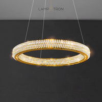 LENNOX Ring Chandelier by Lampadom - ambient shot