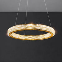 LENNOX Ring Chandelier by Lampadom - angle view