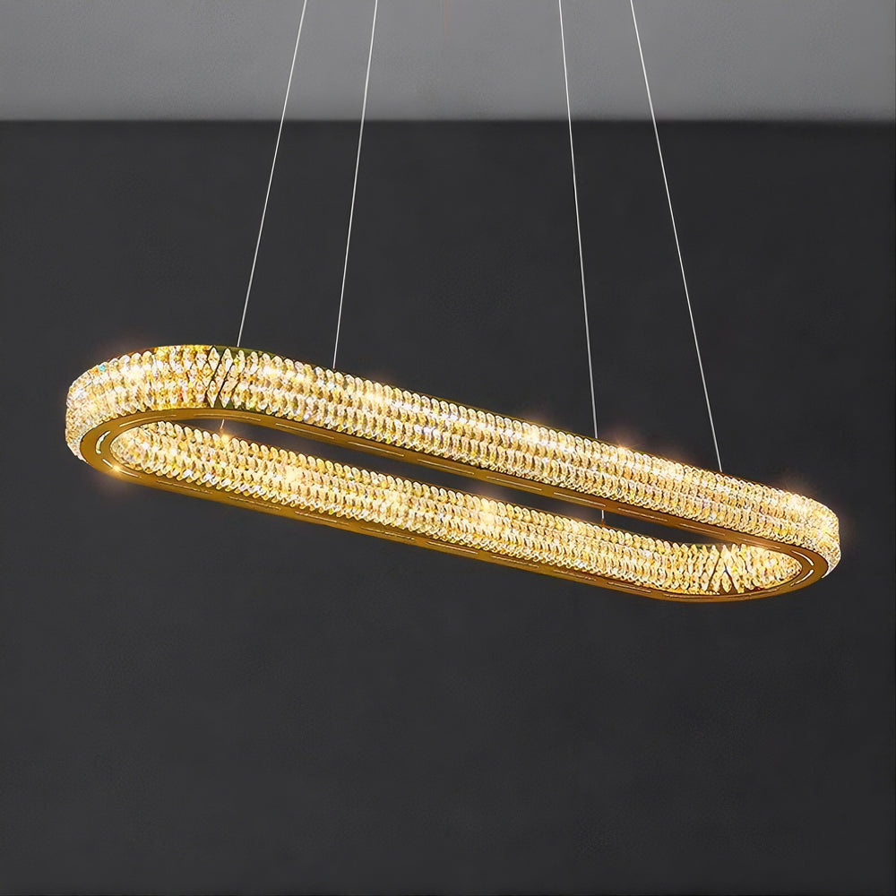 LENNOX Ring Chandelier by Lampadom - detail view
