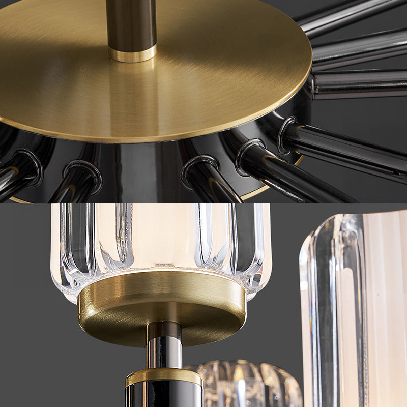 LEONEL Chandelier by Lampadom - side view