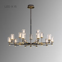 LEONEL Chandelier by Lampadom - detail view