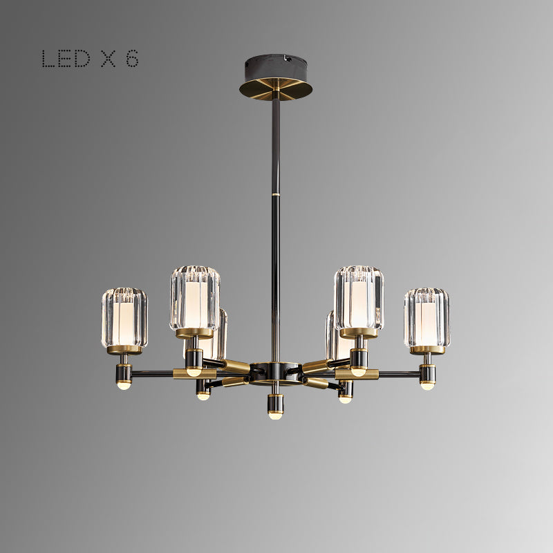 LEONEL Chandelier by Lampadom - angle view