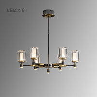 LEONEL Chandelier by Lampadom - angle view