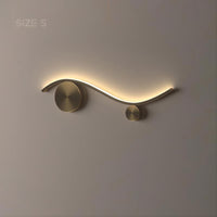 TEMP Wall Light by Lampadom - side view