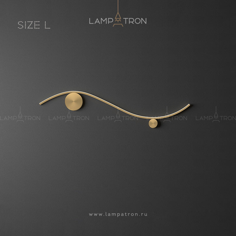 TEMP Wall Light by Lampadom - angle view