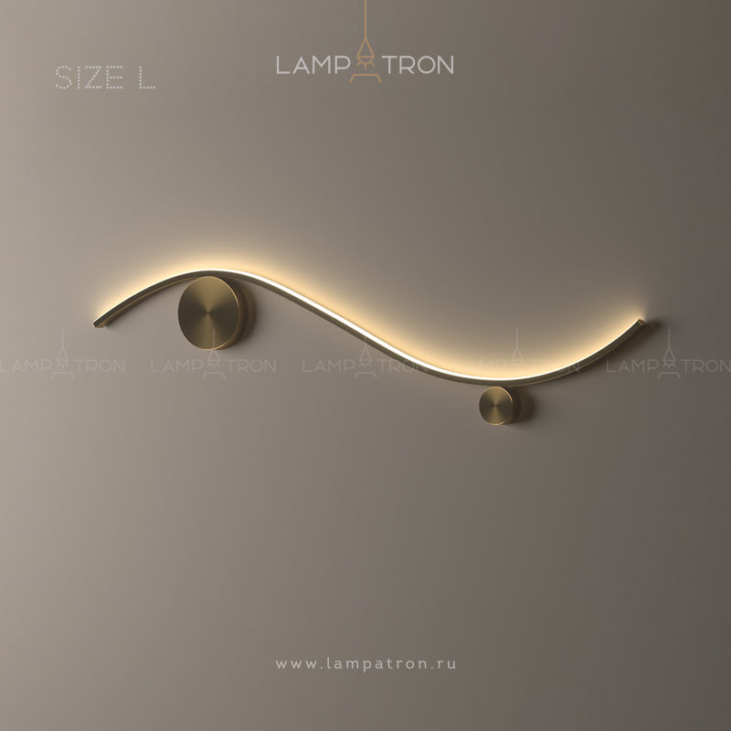 TEMP Wall Light by Lampadom - top view