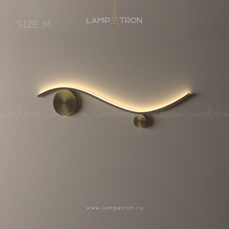TEMP Wall Light by Lampadom - scale reference