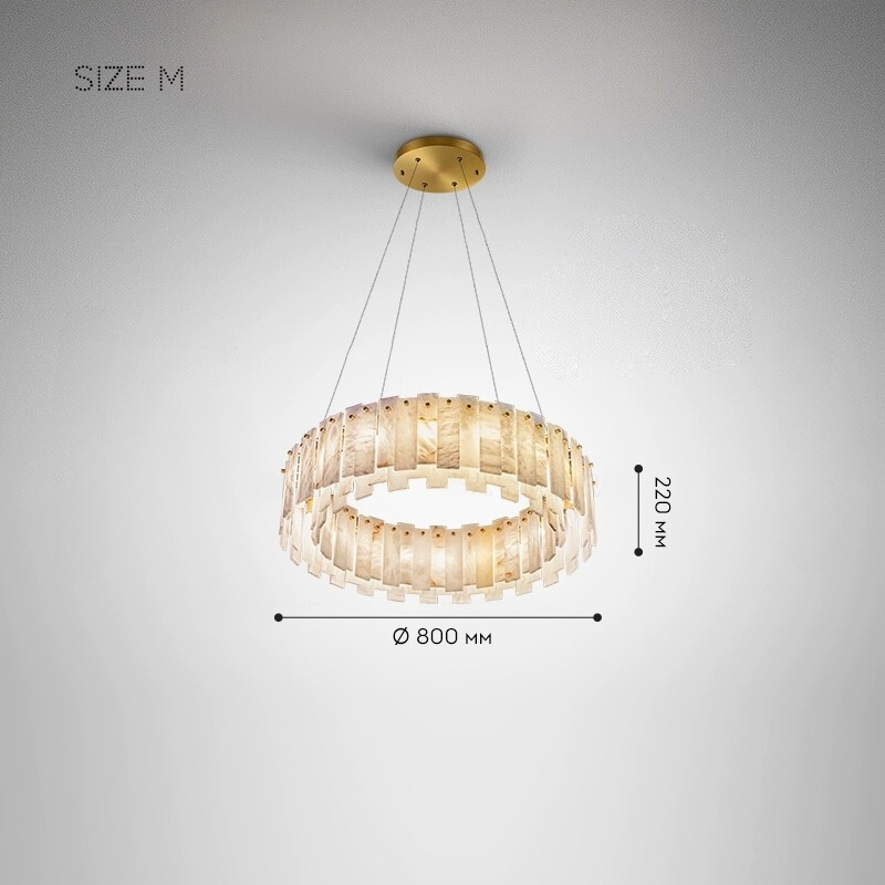 LIDVALD B Chandelier by Lampadom - detail view