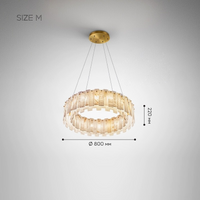 LIDVALD R Chandelier by Lampadom - ambient shot