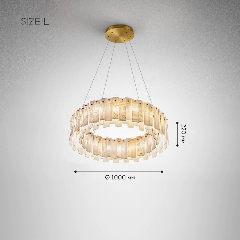 LIDVALD R Chandelier by Lampadom - top view