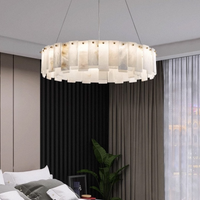 LIDVALD B Chandelier by Lampadom - side view