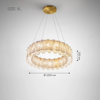 LIDVALD B Chandelier by Lampadom - ambient shot