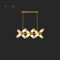 LIESEL Linear Chandelier by Lampadom - scale reference